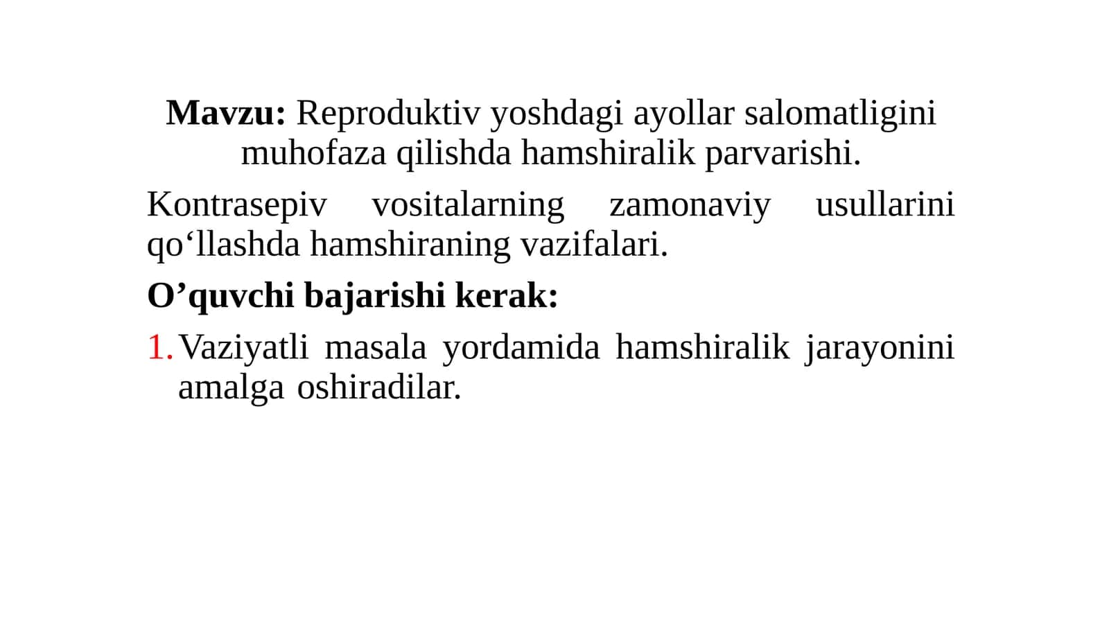 Kontratseptsiya usullarini qo‘llash 1