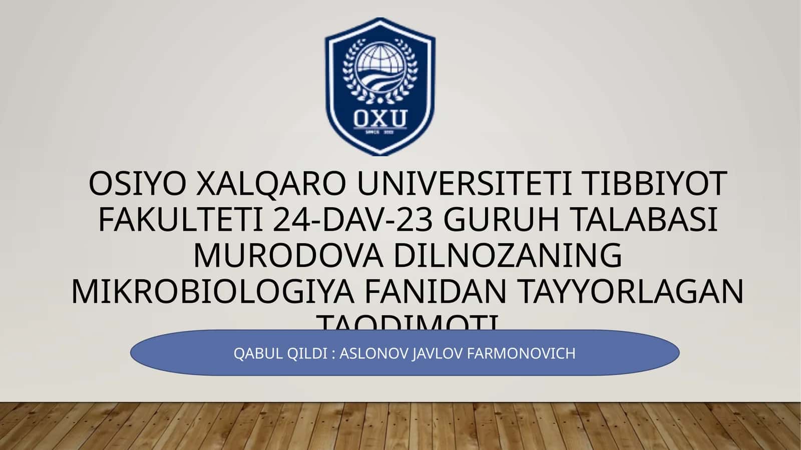 Gemofilbakteriyalar (influyėnsa to'yoğchasi) ūlarni amaliyotdagi ahamiyati, diagnostikasi 1