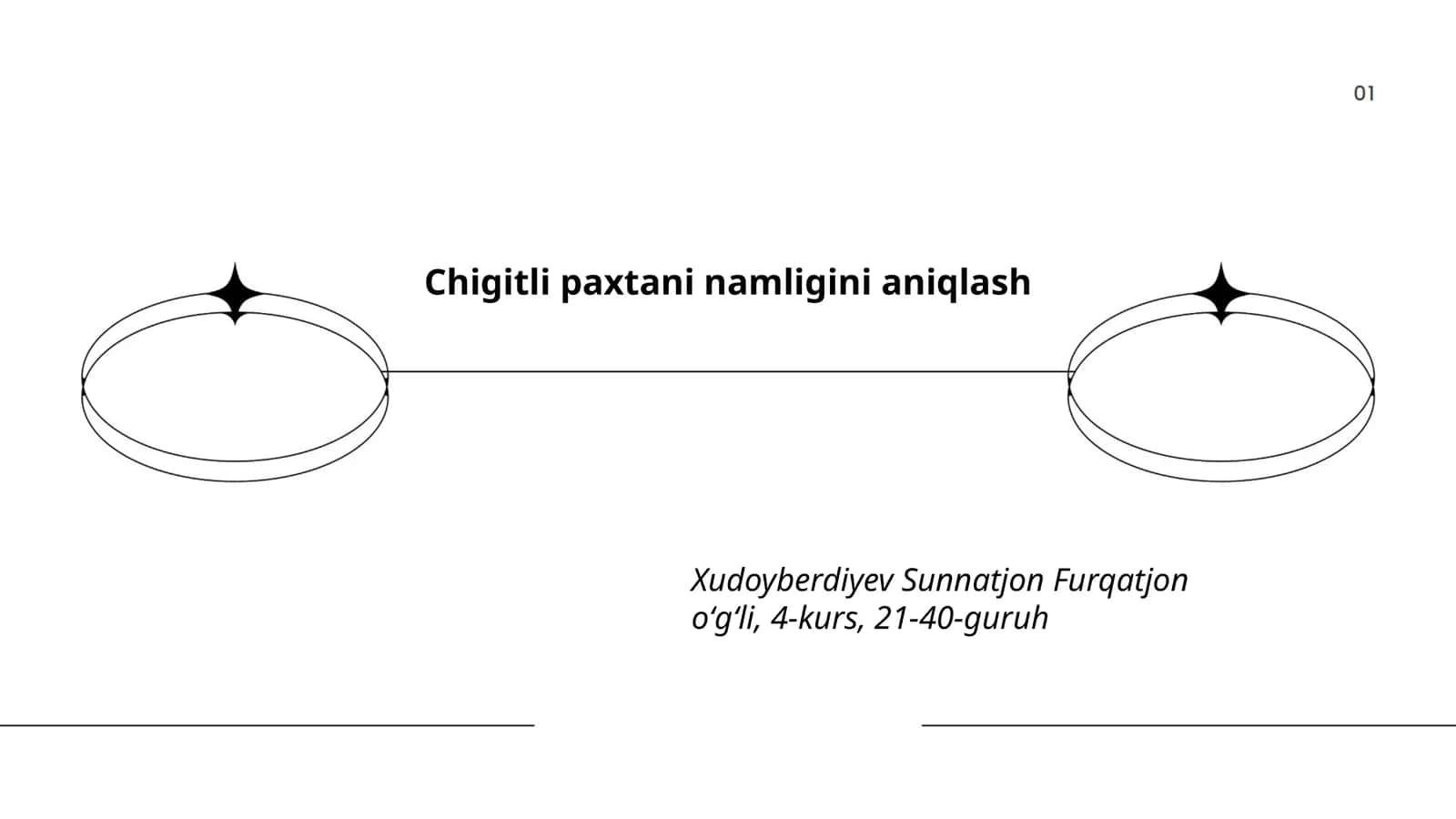 Chigitli paxtani namligini aniqlash 1