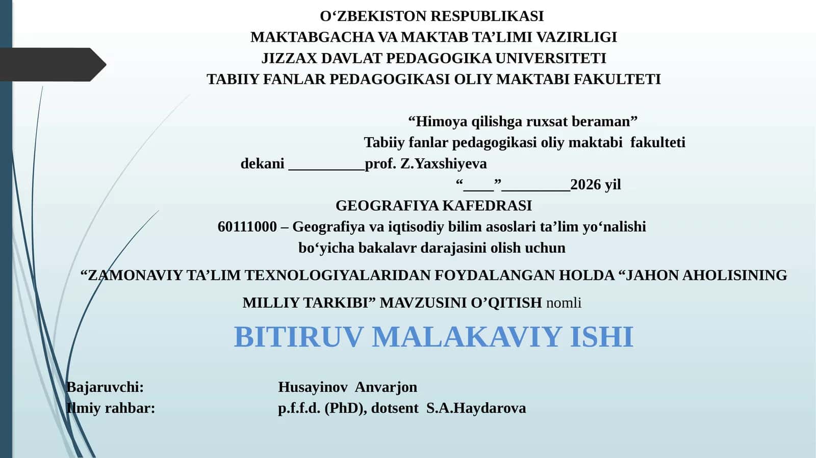 Jahon aholisining milliy tarkibi 1