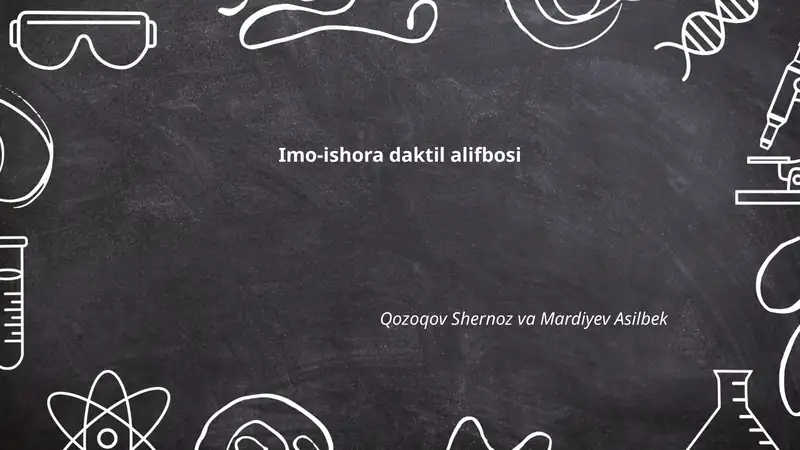 Imo-ishora daktil alifbosi 1