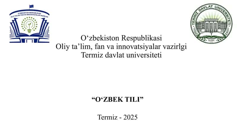 Matn turlari. O’zbekistonda turizmning rivojlanishi 1