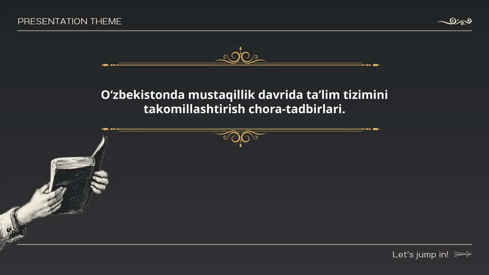 Oʻzbekistonda mustaqillik davrida taʼlim tizimini takomillashtirish chora-tadbirlari 1