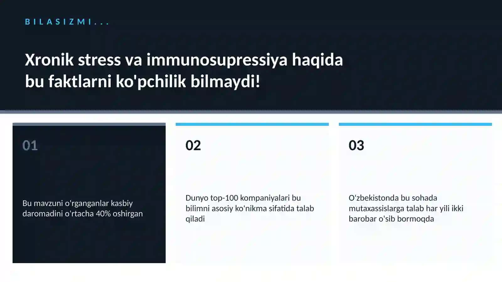 Xronik stress va immunosupressiya 2