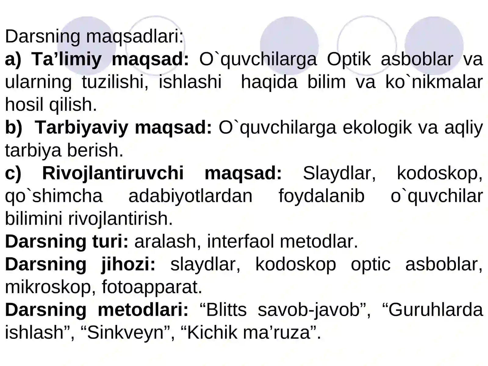 Optik asboblar 2