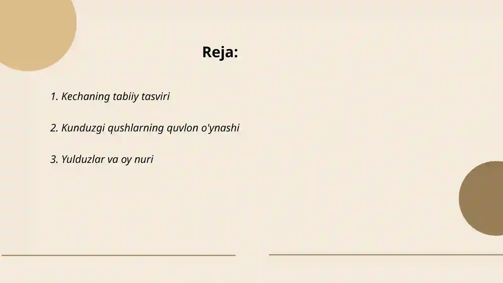Kecha va kunduz 2