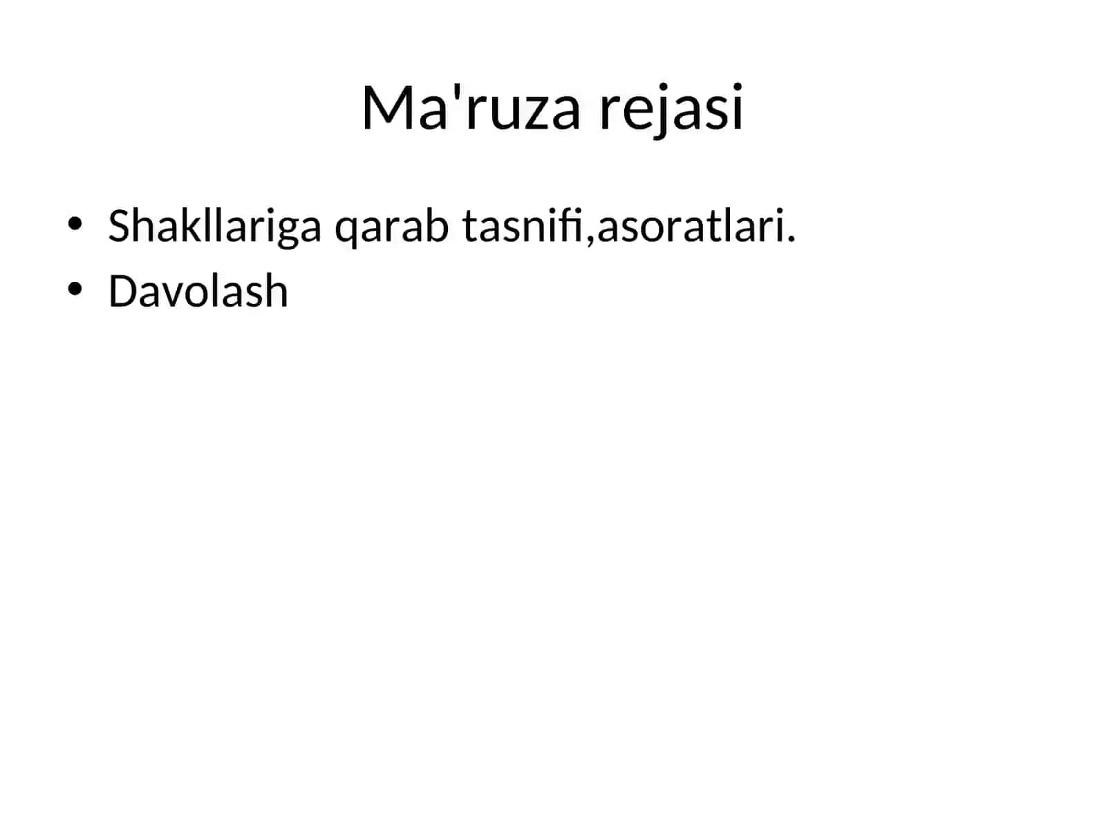 Pediatriya fakultetiBolalarda pnevmoniyakasalligi Ma'ruza rejasi 2