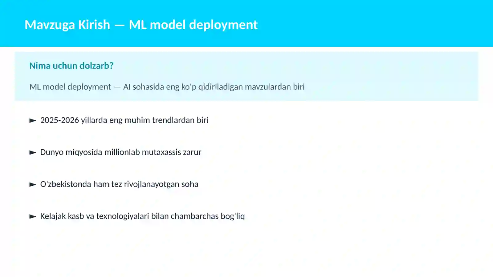 MLOPS VA AI INFRASTRUKTURA 2
