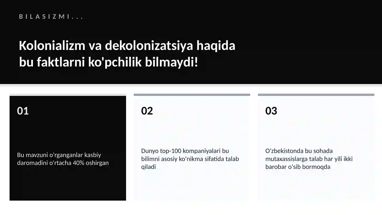 Kolonializm va dekolonizatsiya 2