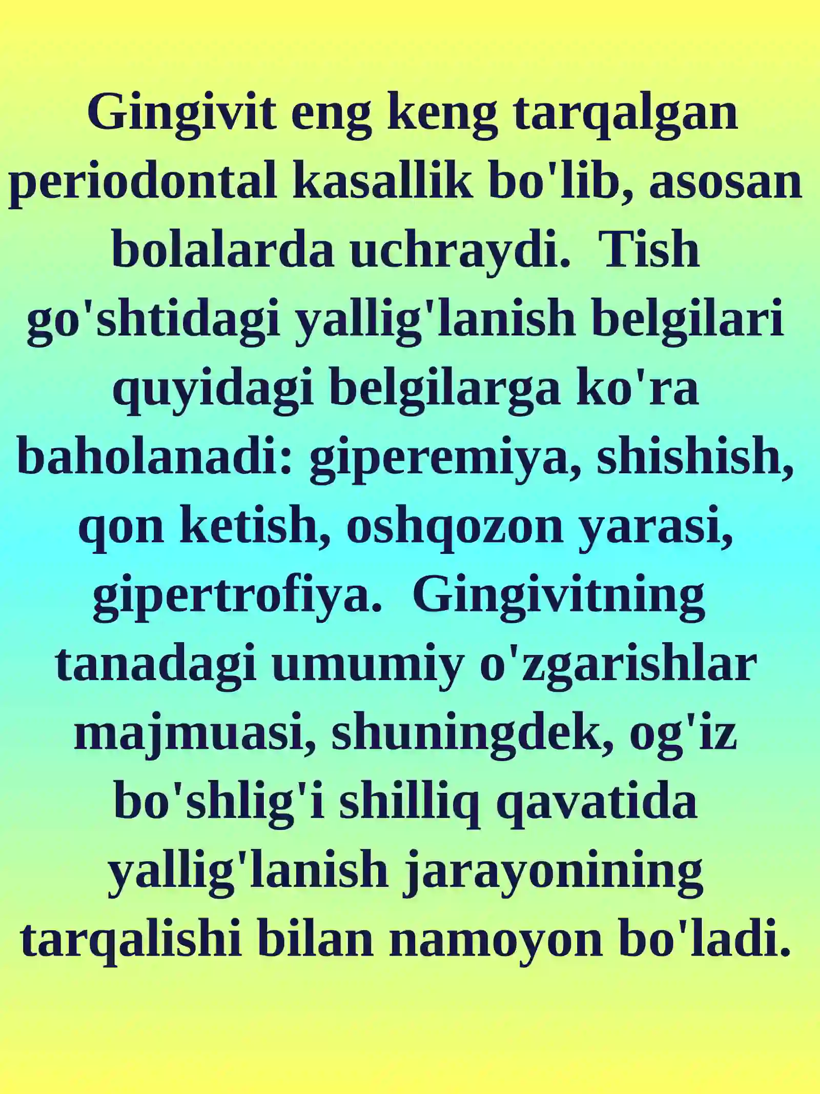 Gingivitlar 2
