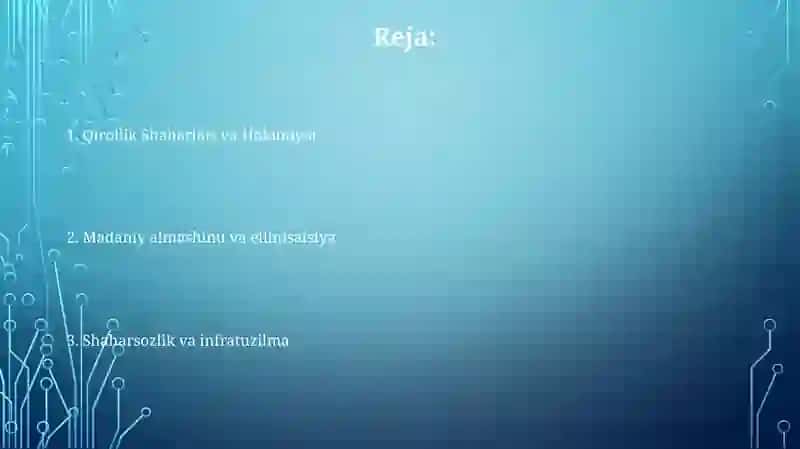 Makedoniyalik Iskandar va Salavkiylar davri shaharlari haqida 2