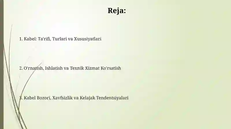 Kabel moyi 2