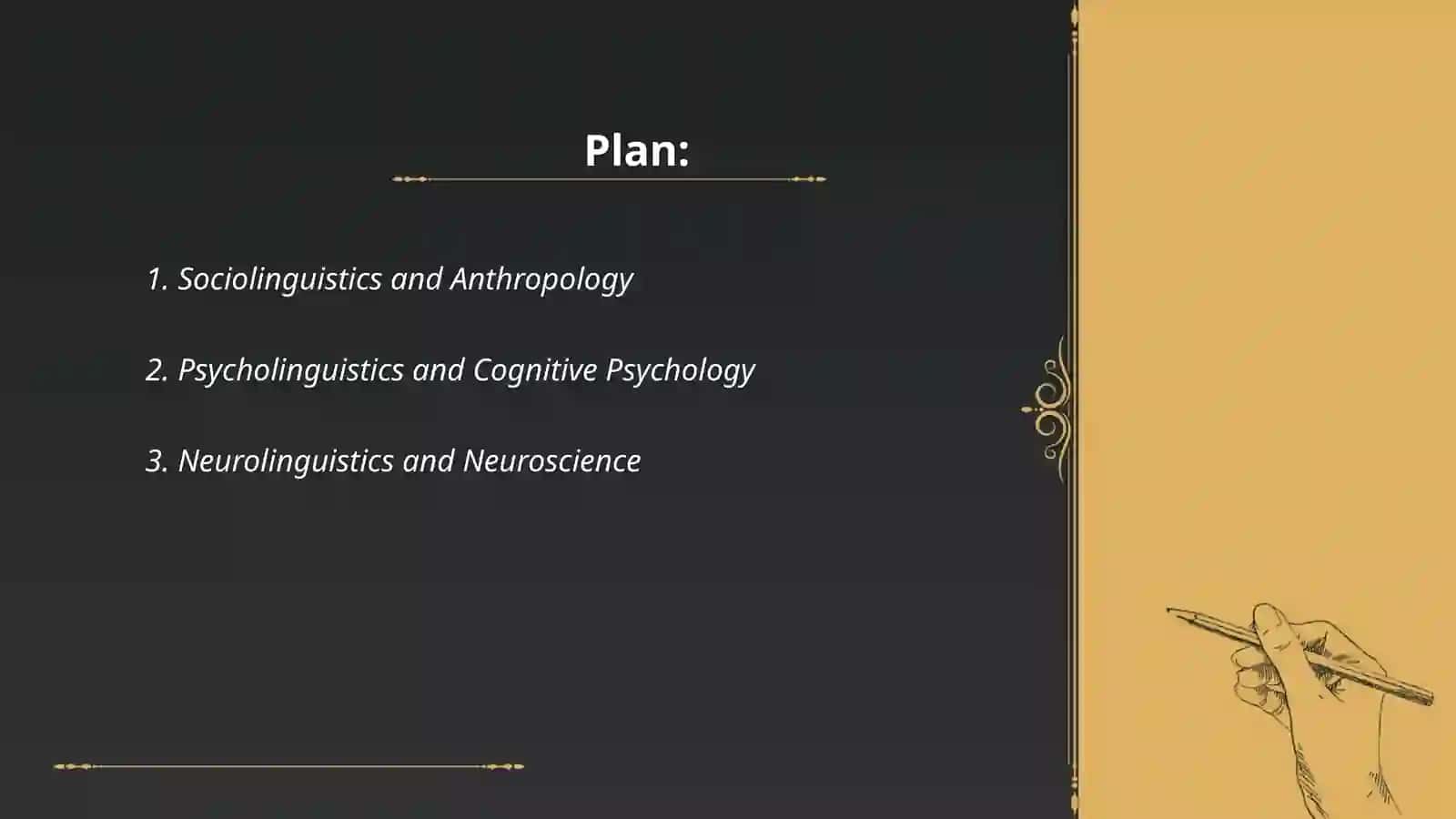 Linguistics and its connection with other discipline 2