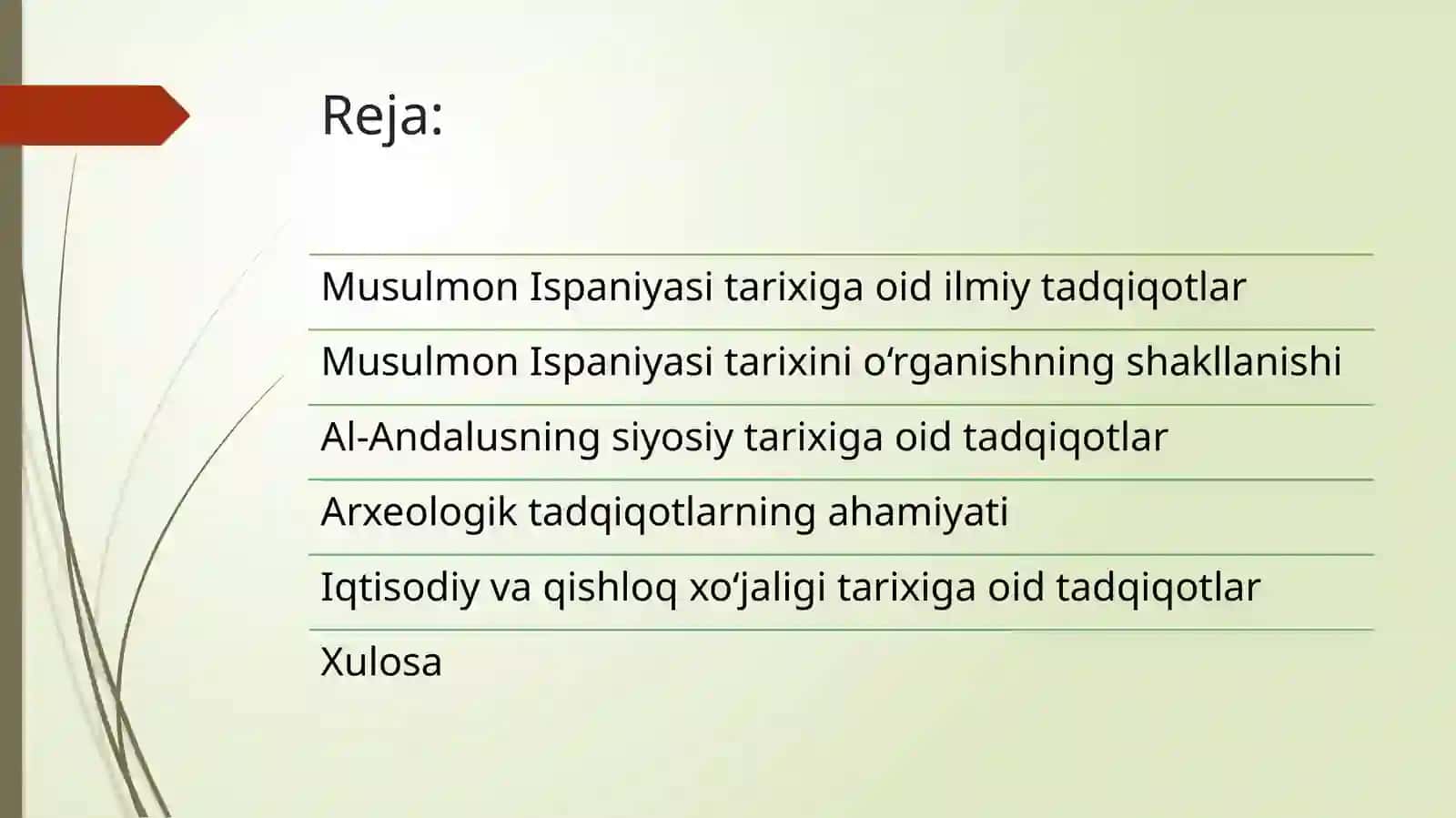 Musulmon Ispaniyasi tarixiga oid ilmiy tadqiqotlar 2