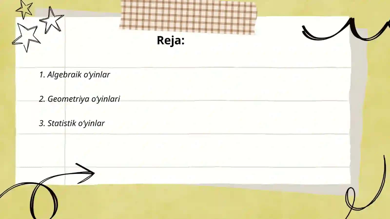 Matematik oʻyinlar 2