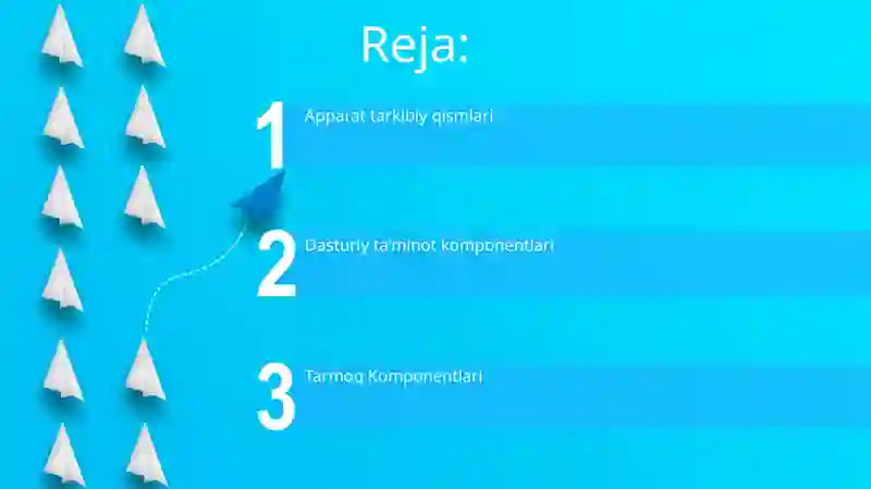 Iqtisodiyotda axborot kommunikatsiya texnologiyalari va tizimlari fanining tarkibiy qismlari 2
