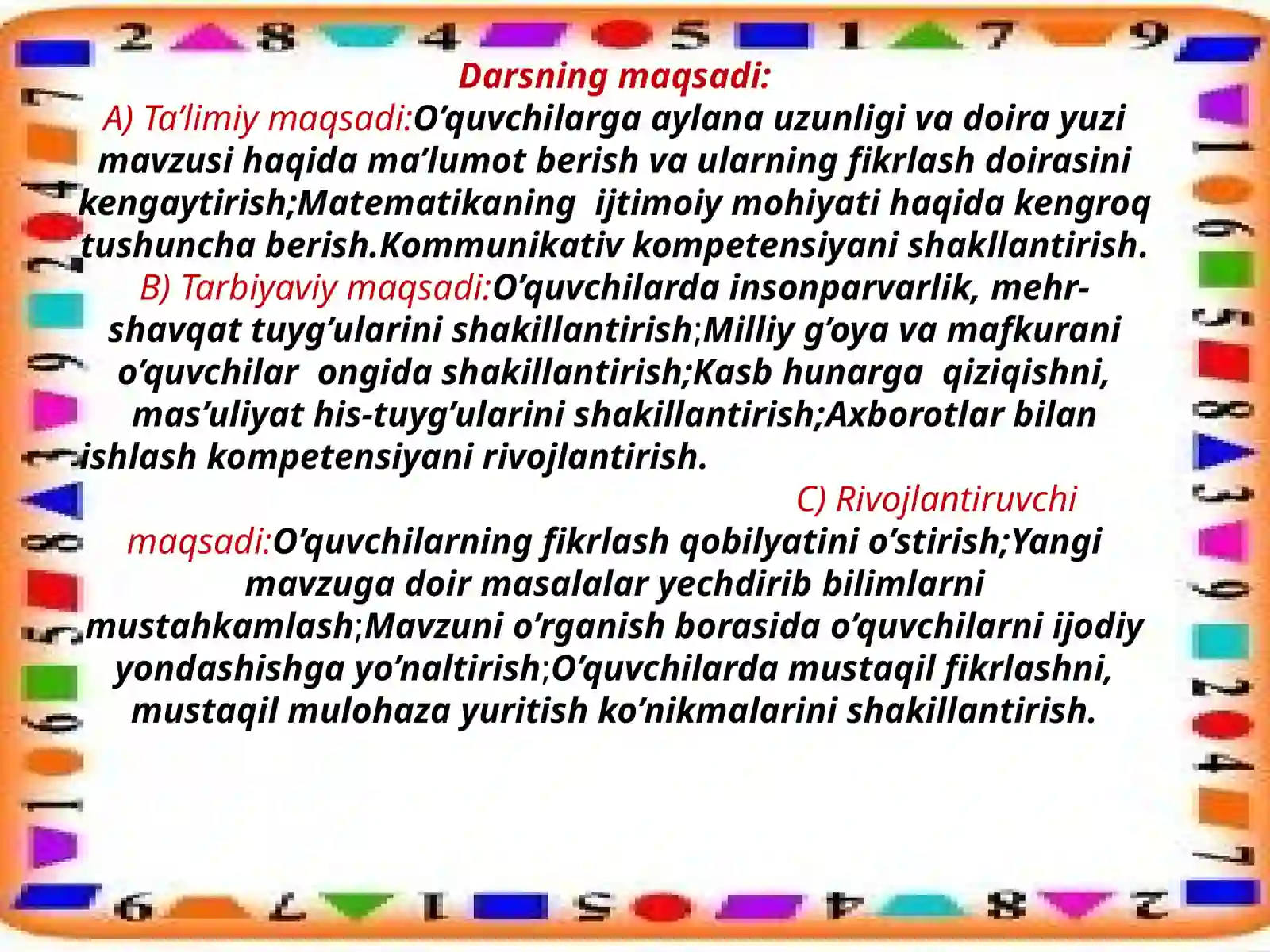 Aylanauzunligivadoirayuzi 2