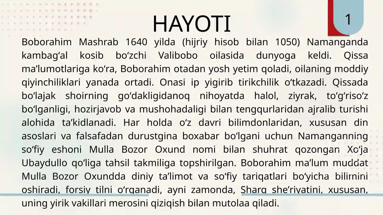 BOBORAHIM MASHRAB 2