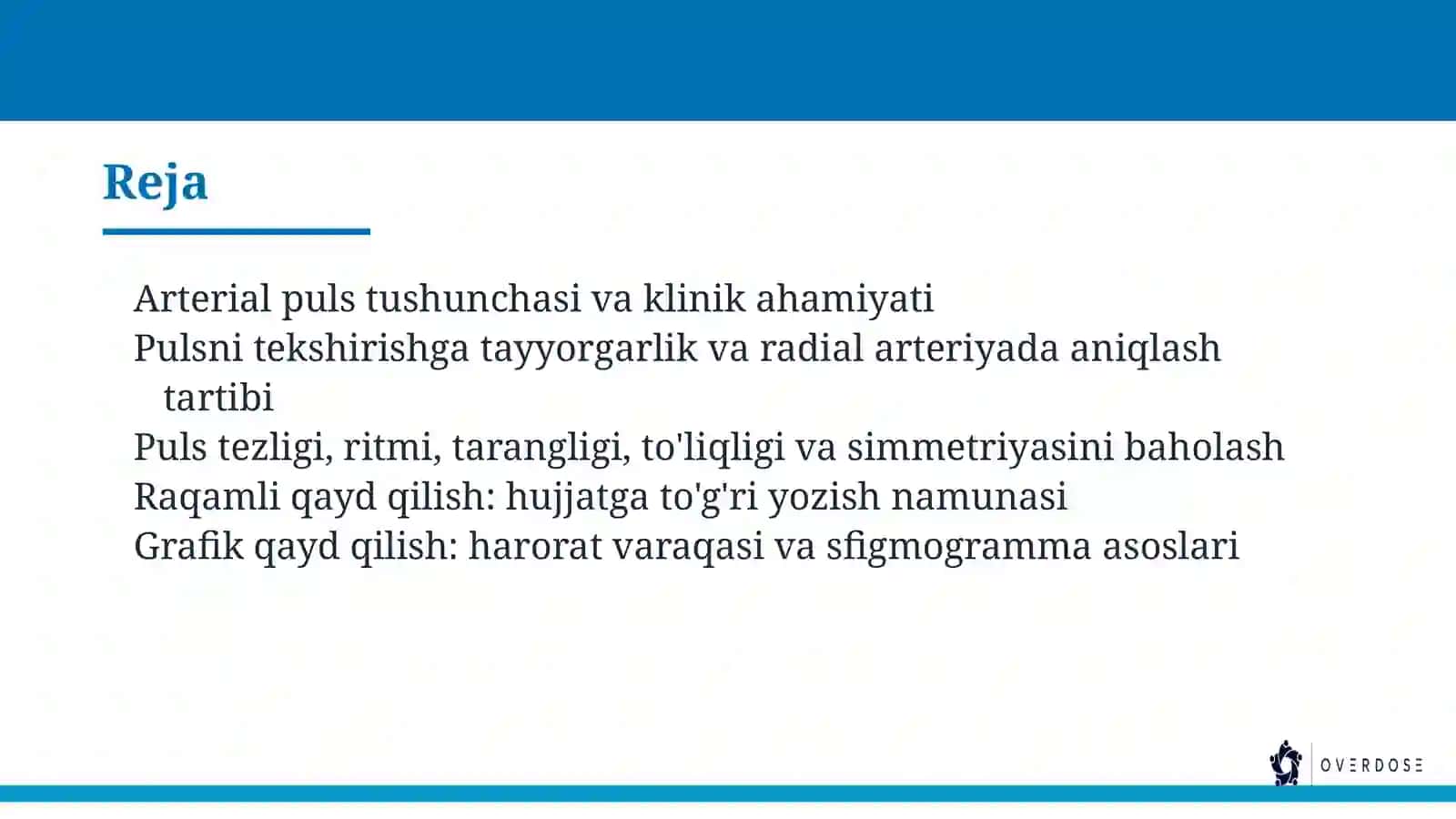Arterial Pulsni Tekshirish Va Qayd Qilish 2