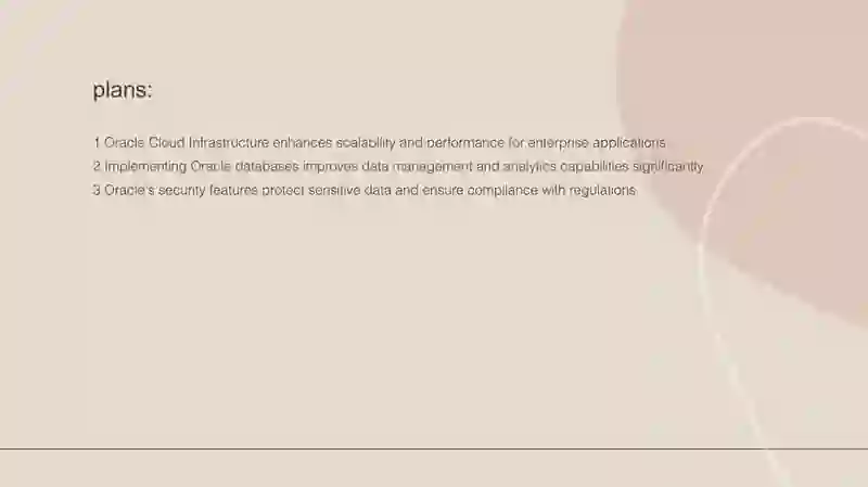 Oracle Cloud Infrastructure 2