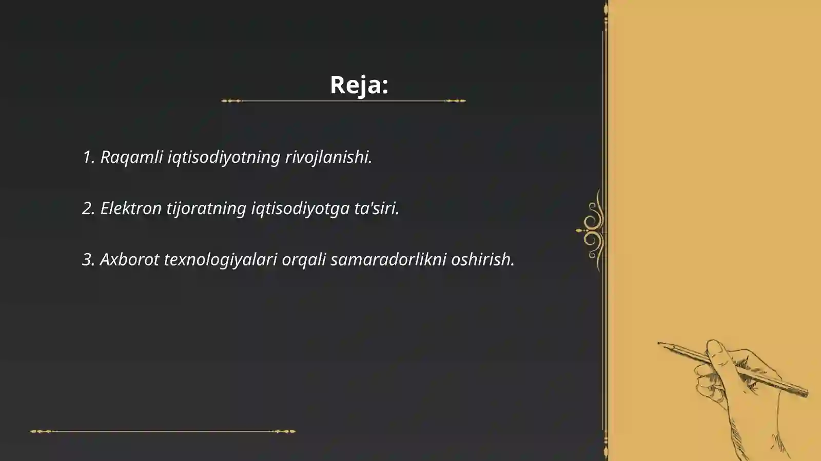 Iqtisodiyotda axborot va komunikatsiyalar texnologiyasi 2
