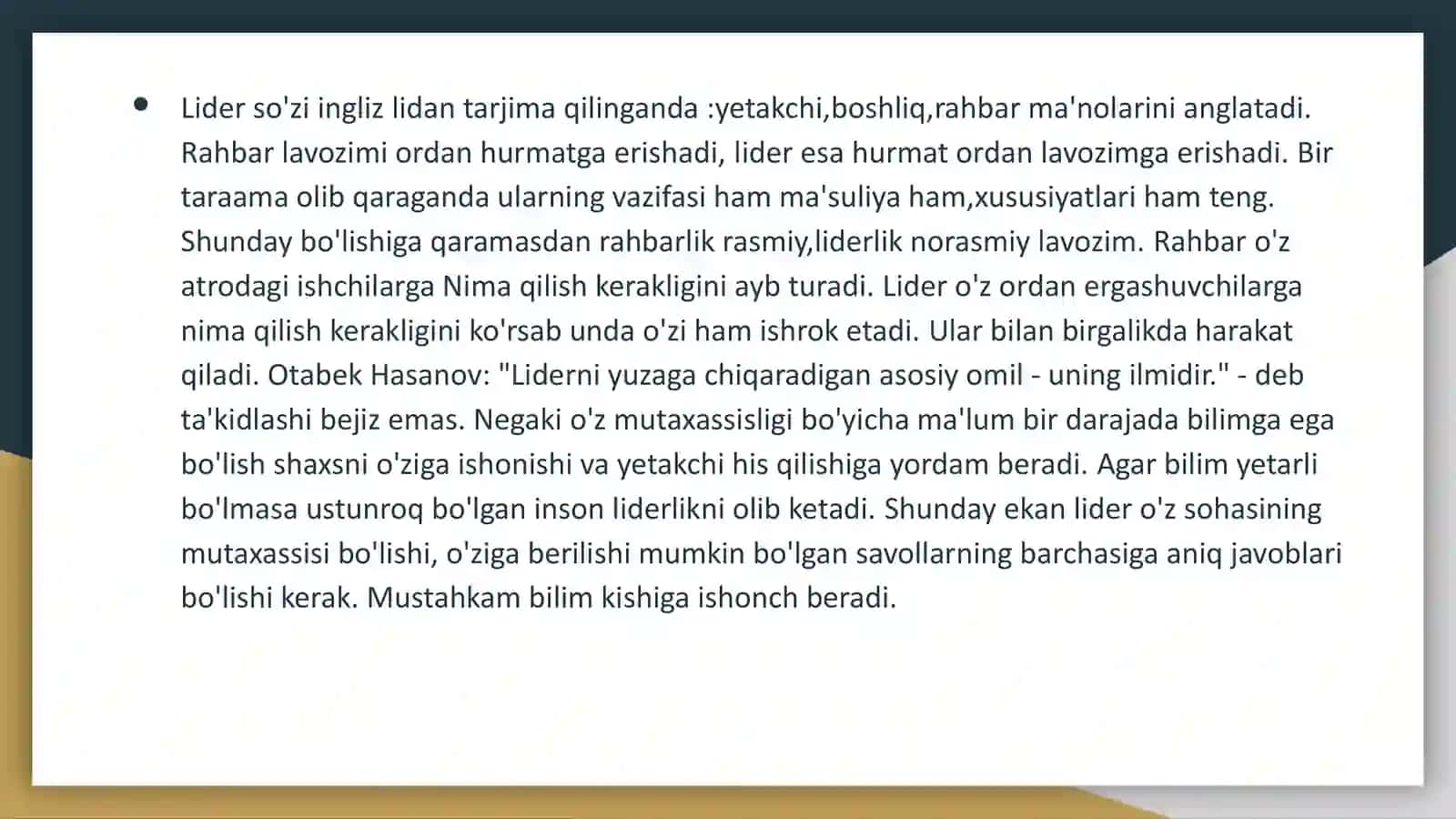 Jamoa ishi muvaffaqiyatining muhim omillari 2