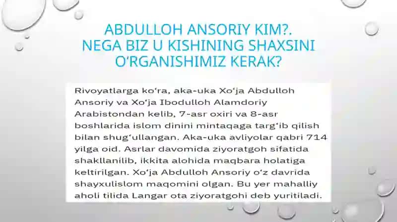 Abdulloh Ansoriy maqbarasi 2
