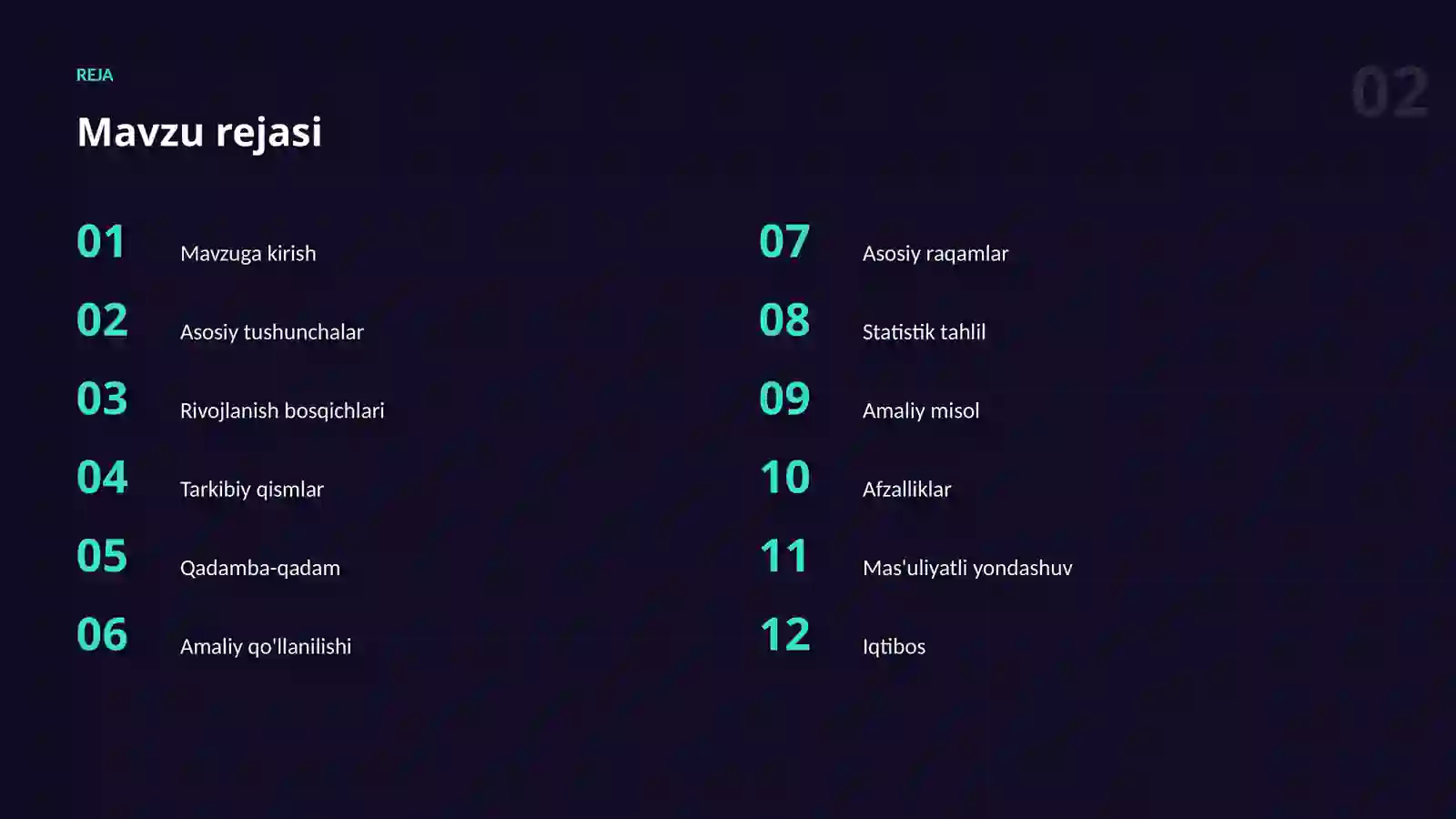 Ehtimollar va statistika 2