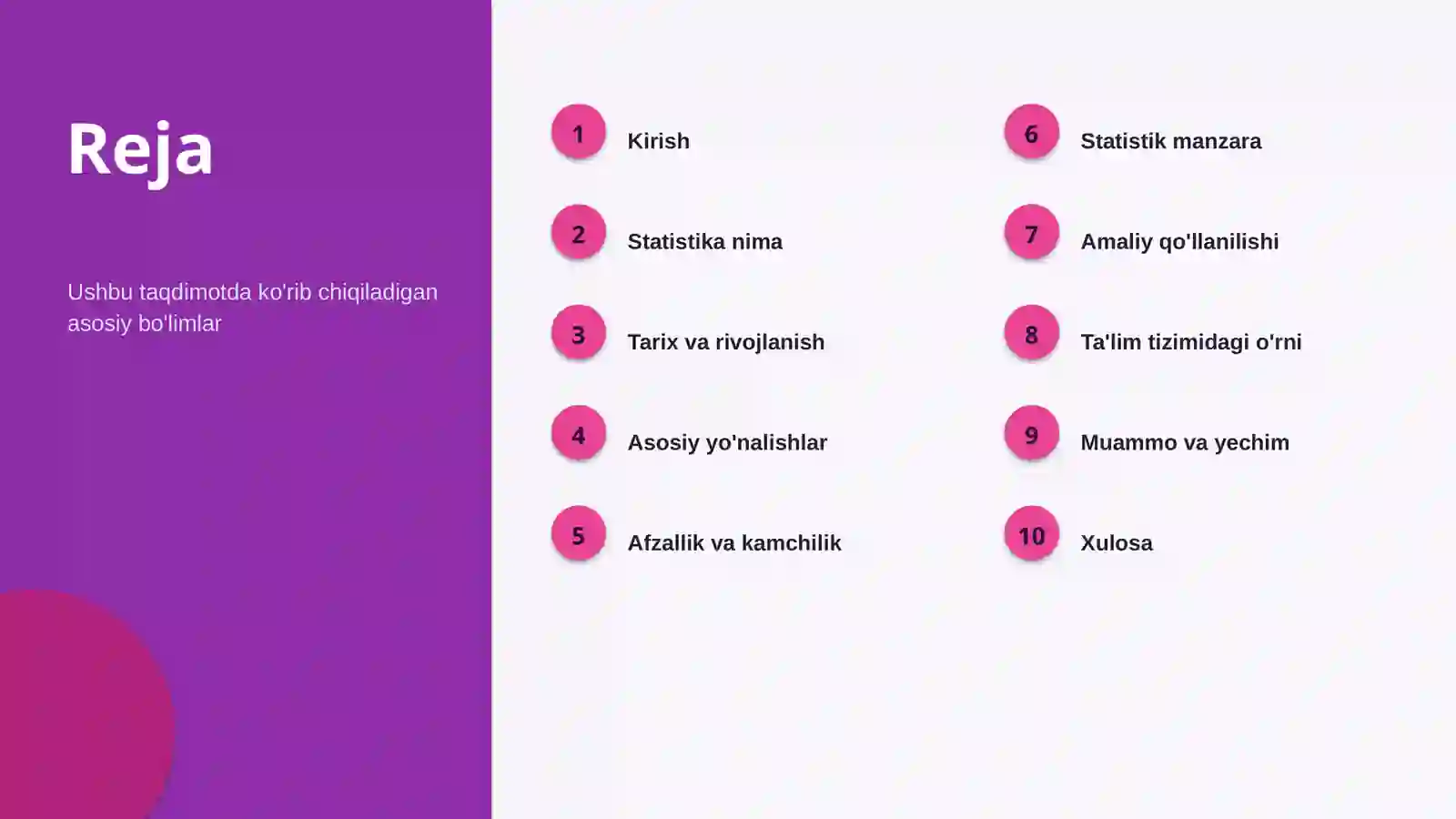 Statistika 2