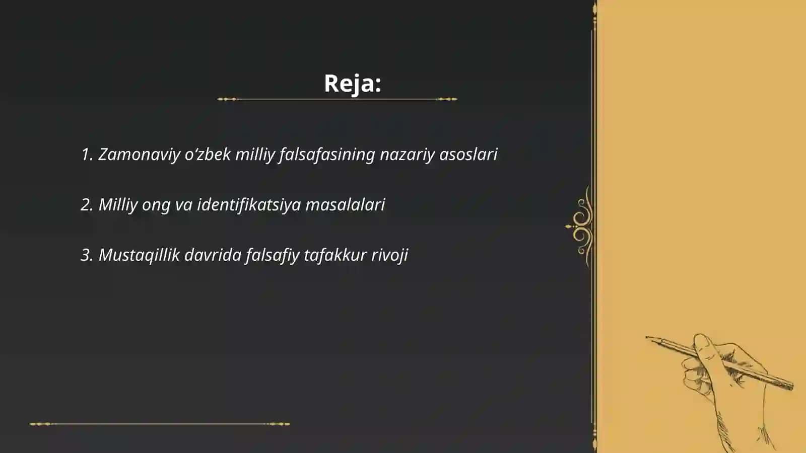 Zamonaviy oʻzbek milliy falsafasi 2