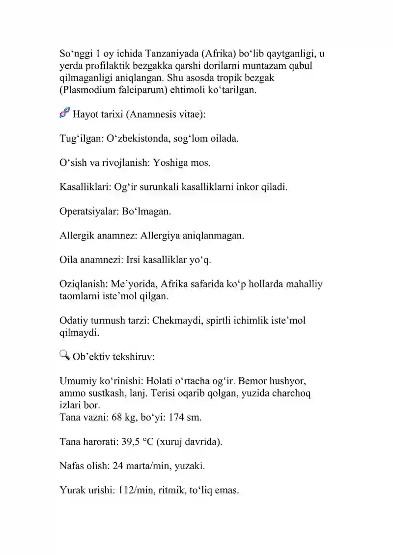 Bezgak kasallik tarixi 2