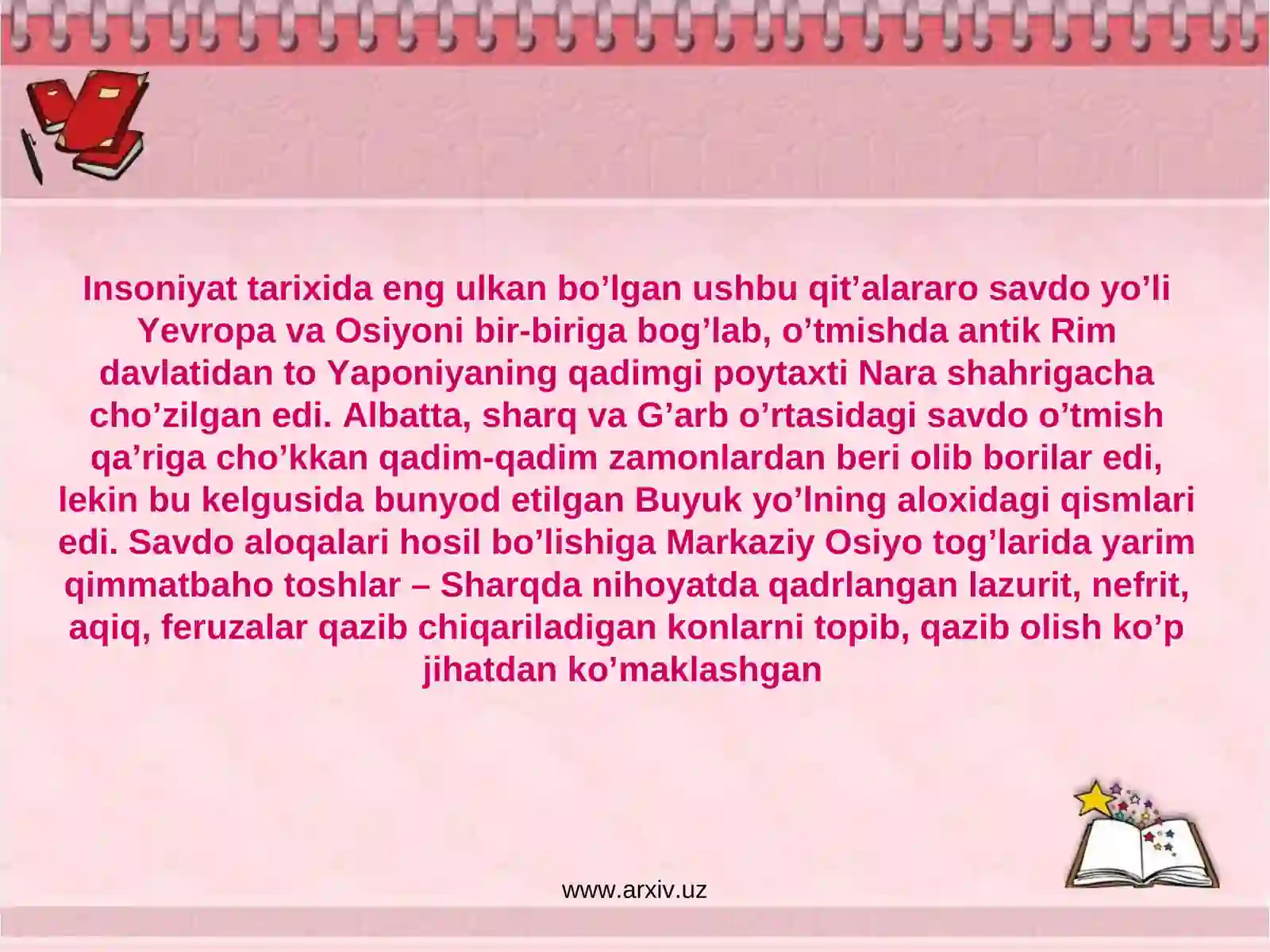 Buyuk ipak yo’li 2