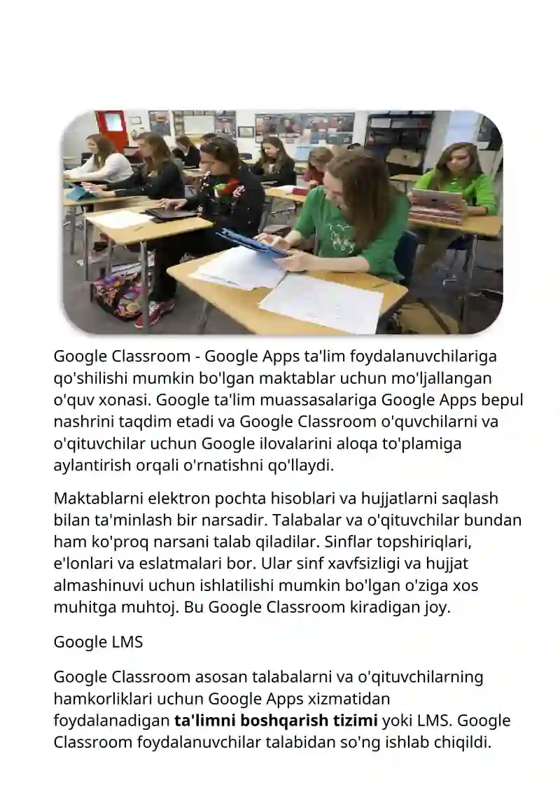 Google Classroom 2