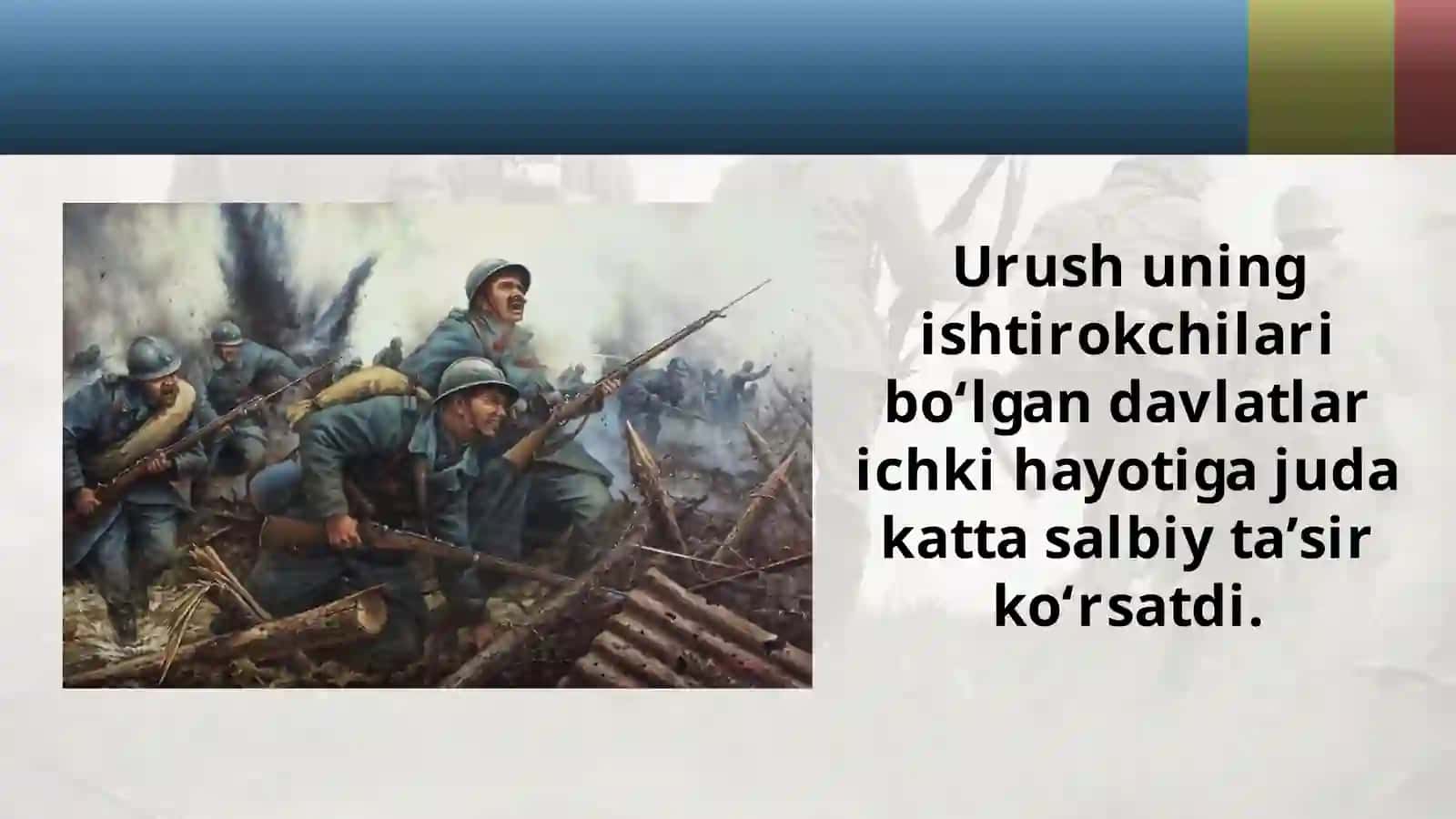 Birinchijahonurushiningyakunlarivaoqibatlari 2