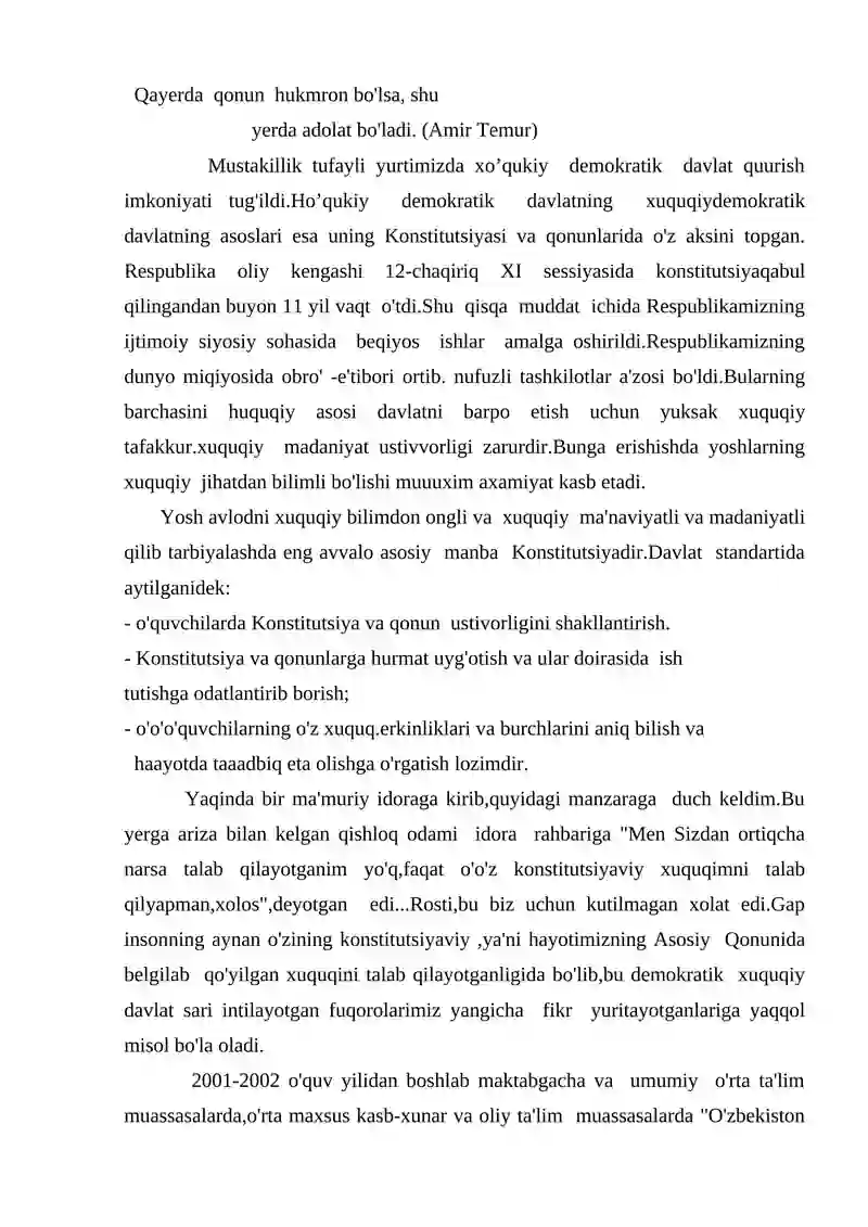 Yo'l harakati qoidalari 2