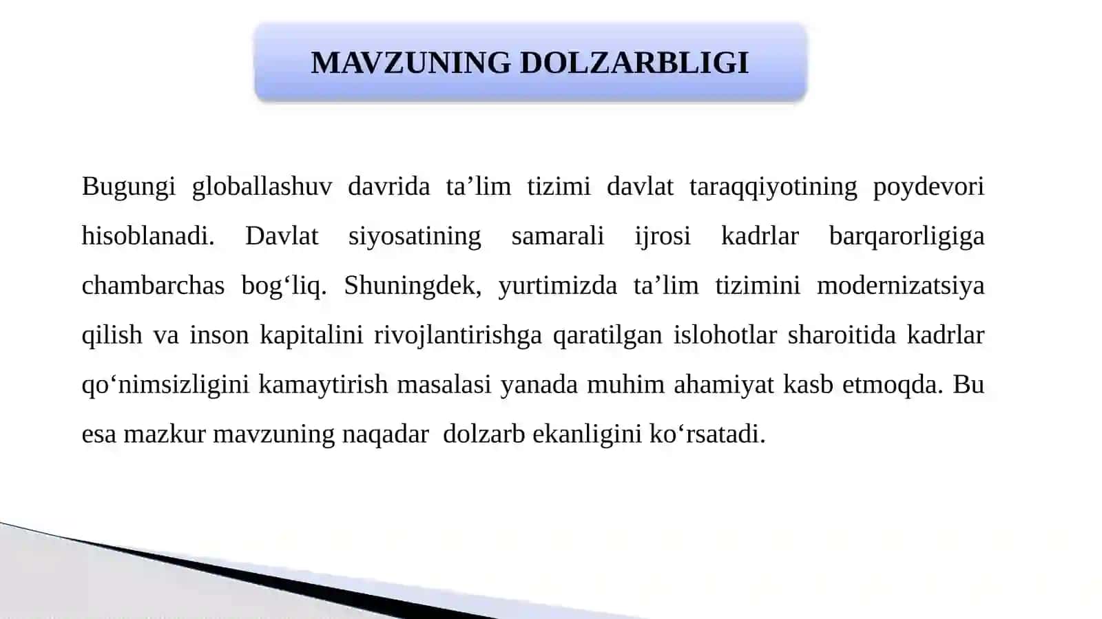 Toshkent-2026 Menejerliko‘quv kursi 2