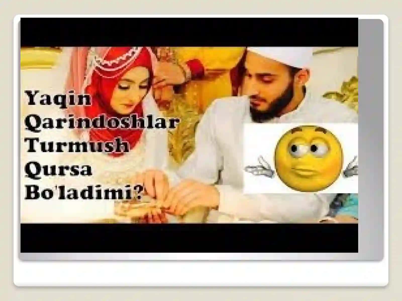 Qarindoshlar o'rtasidagi nikohning salbiy oqibatlari 2