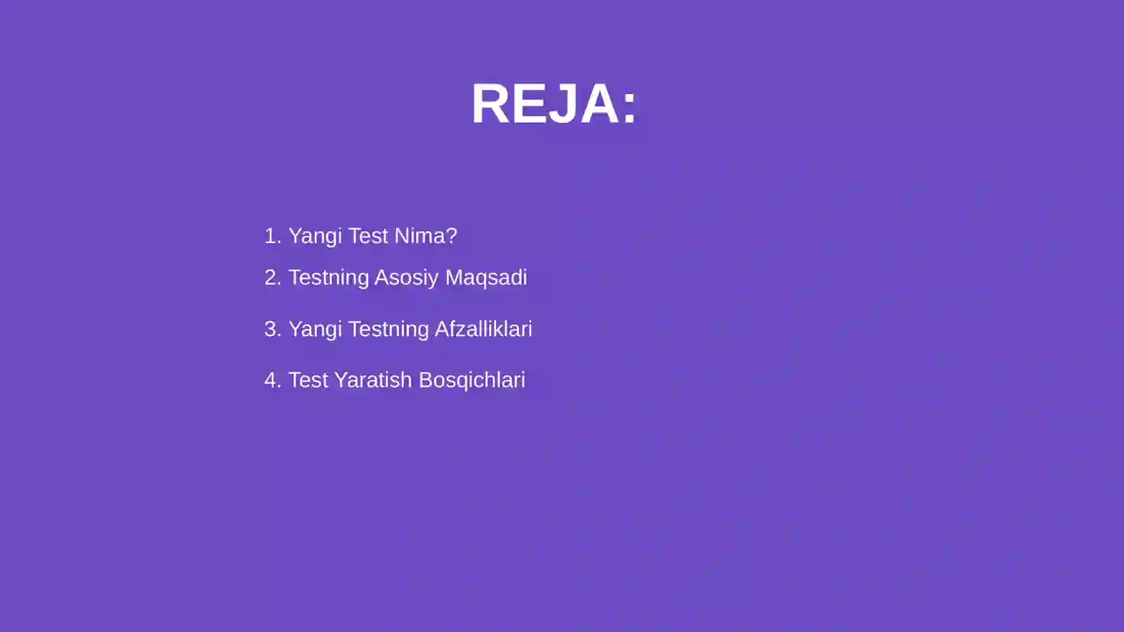 Yangi Test 2