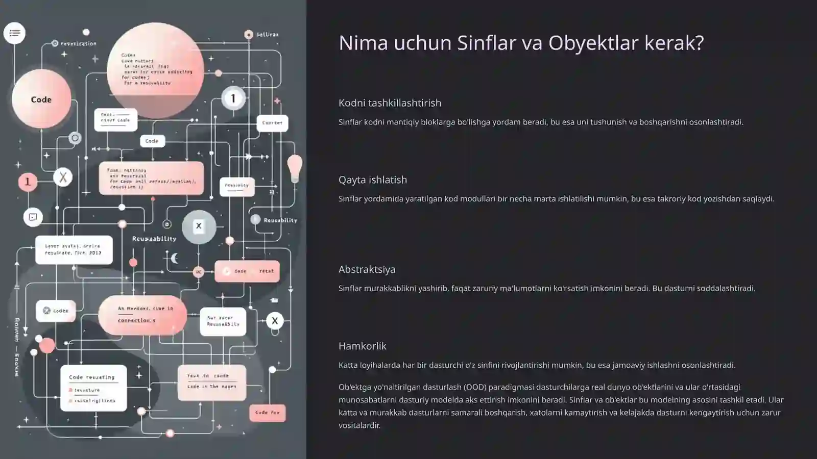 Paythonda Sinf va Obyekt yaratishga kirish 2