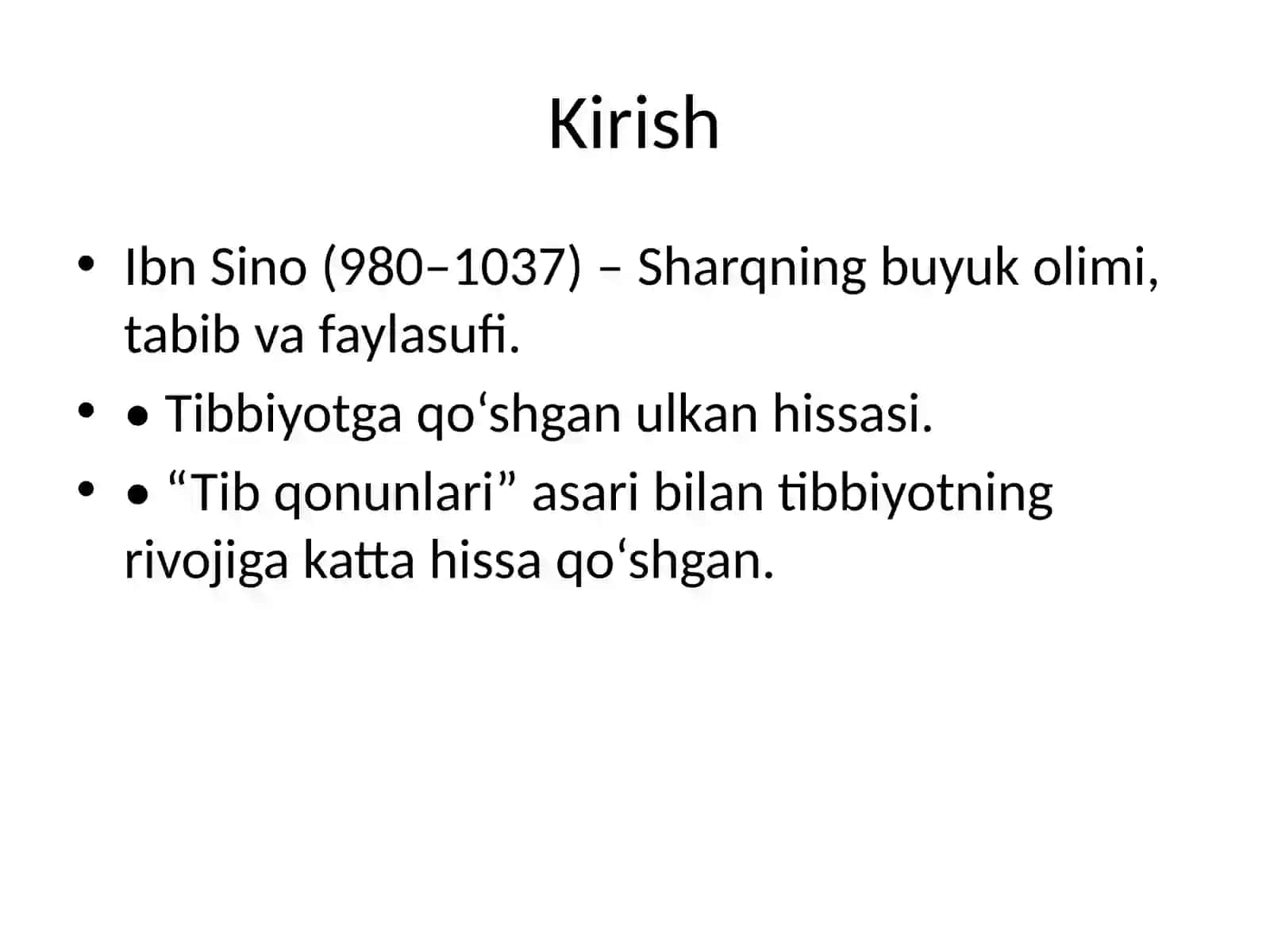 Ibn Sinoning Kasalliklari Kelib Chiqishidagi Falsafiy Nazariyalar 2