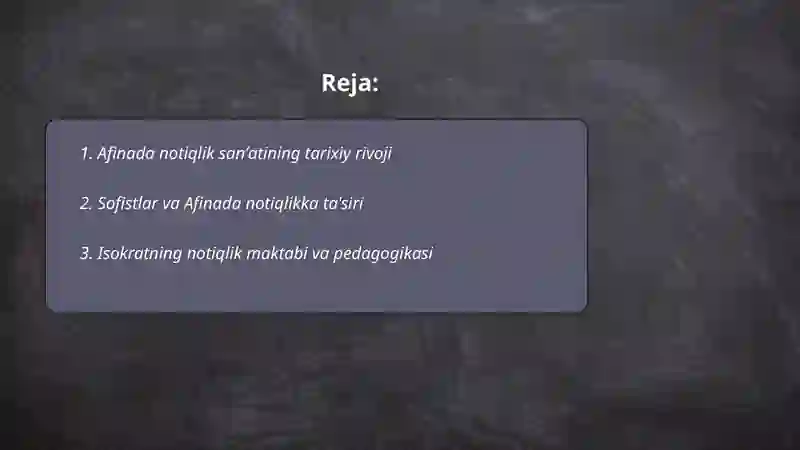 Afinada notiqlik sanʼati 2