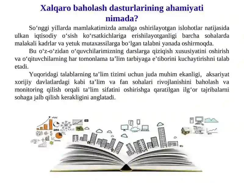 Ta’lim sifati monitoringini tashkil etish va o‘tkazishda xalqaro PISA baholash dasturidan foydalanish 2