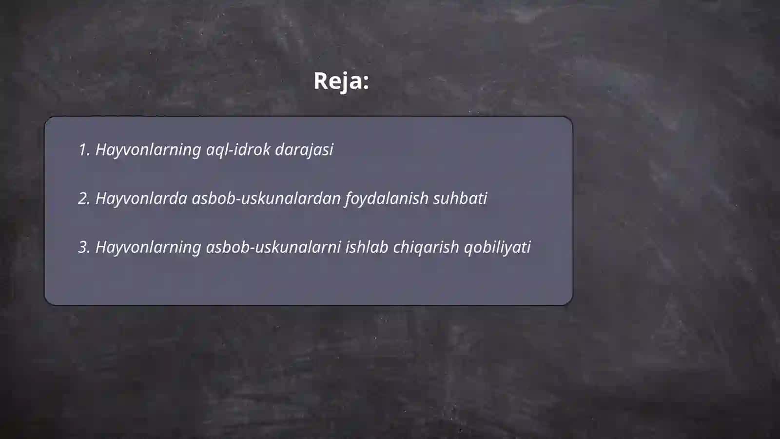 Hayvonlarda mehnat qurollaridan foydalanish 2