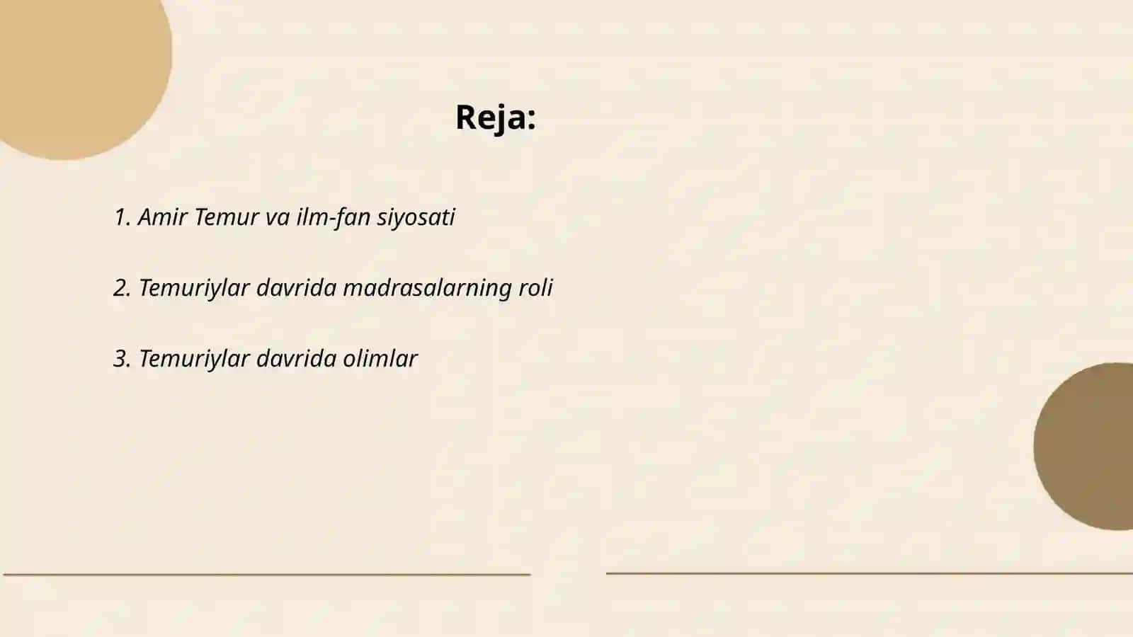 Temuriylar davrida ta'lim tarbiya 2