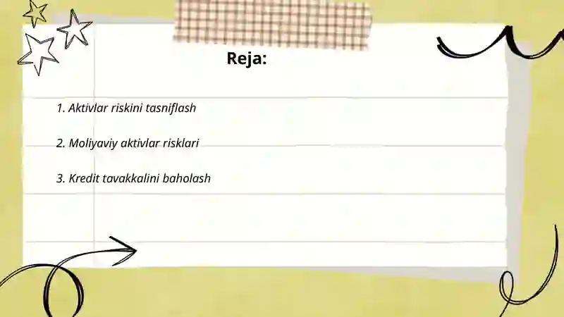 Aktivlar riski 2