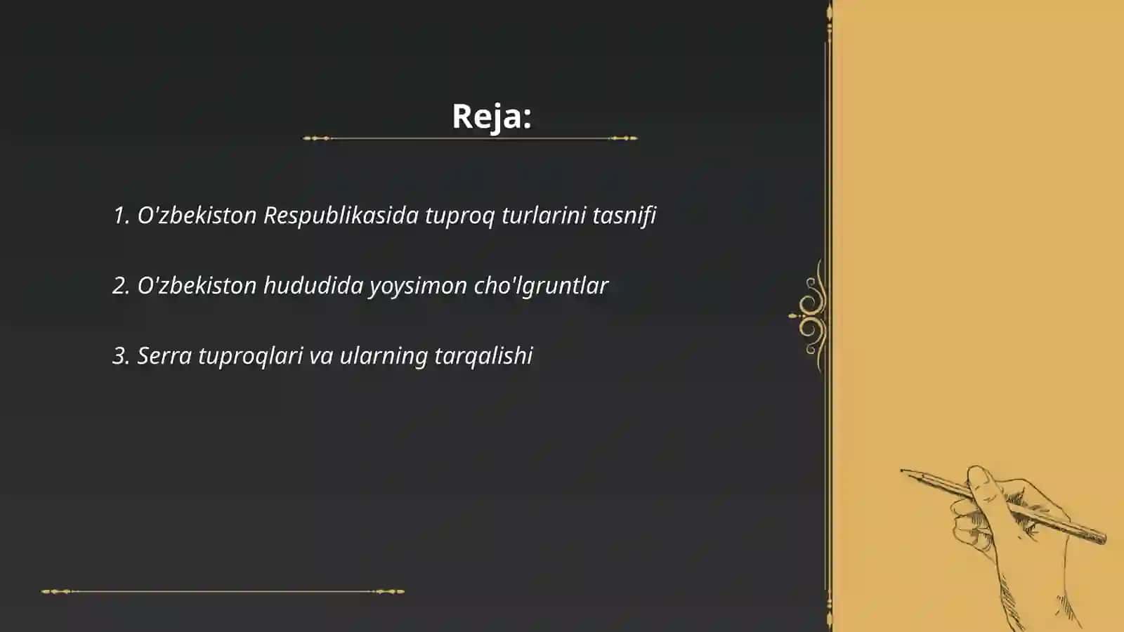 O'zbekiston Respublikasida mavjud grundlar turlari va ularning xususiyati 2