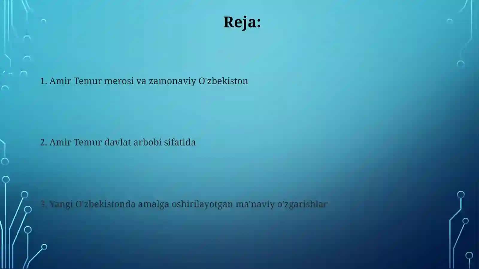 Temir davridagi madaniyat va fan 2
