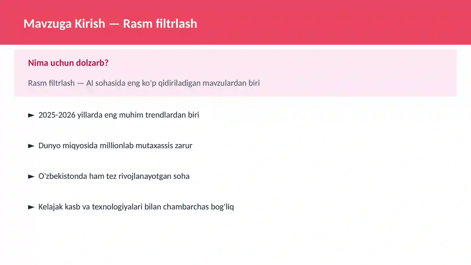 Rasm filtrlash 2