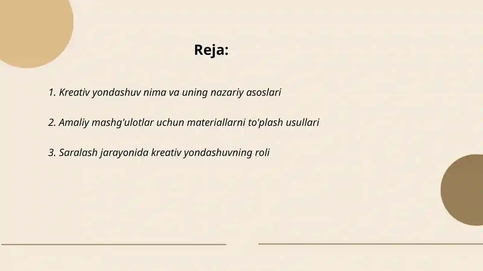 Kreativ yondashuv materiallari 2