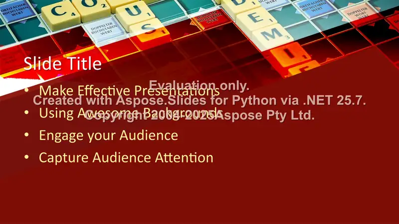Make Effective Presentations Using Awesome Backgrounds 2